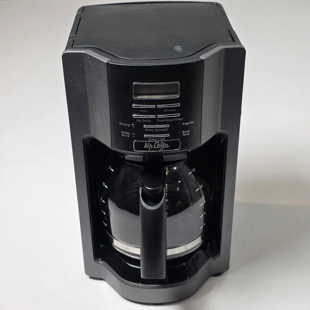 Mr. Coffee Programmable Coffee Maker 12 Cup Black Silver Model‎ BVMC-EHX33BM-NP